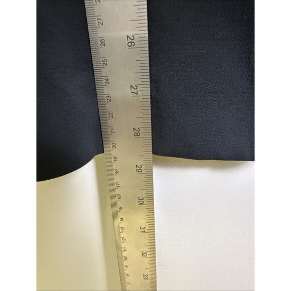 Wilfred Aritzia Oversized Blazer Women’s 8 Black Double Button Preppy Old Money - Picture 10 of 11